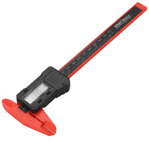 Suwmiarka Elektroniczna Cyfrowa LCD 0-150 mm Tworzywo Sztuczne Kraft&Dele