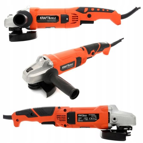 Szlifierka Kątowa Flexa Kraft&Dele 230V 1300W Tarcza 125mm 12.000obr/min