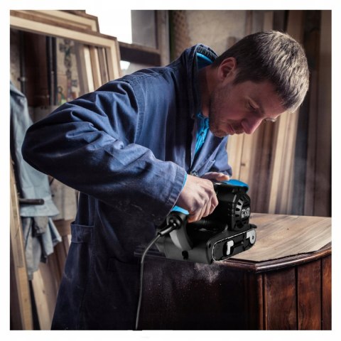 Szlifierka Wielofunkcyjna Sieciowa Taśmowa do Drewna 1850W 230V Kraft&Dele