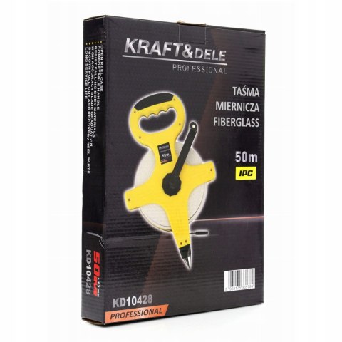 Taśma miernicza miara zwijana geodezyjna 30m