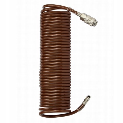 Wąż Spiralny Pneumatyczny do Kompresora 5x8 mm 15 m 8 Bar Kraft&Dele