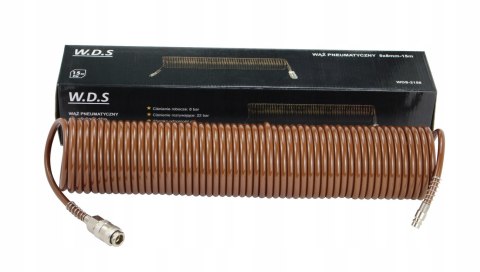 Wąż Spiralny Pneumatyczny do Kompresora 5x8 mm 15 m 8 Bar Kraft&Dele