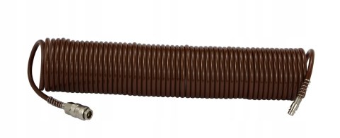 Wąż Spiralny Pneumatyczny do Kompresora 5x8 mm 15 m 8 Bar Kraft&Dele