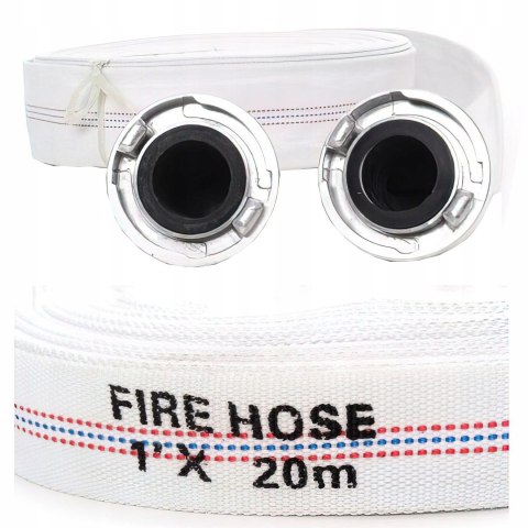 Wąż Strażacki 2" Calowym Złączem 20 m Kraft&Dele