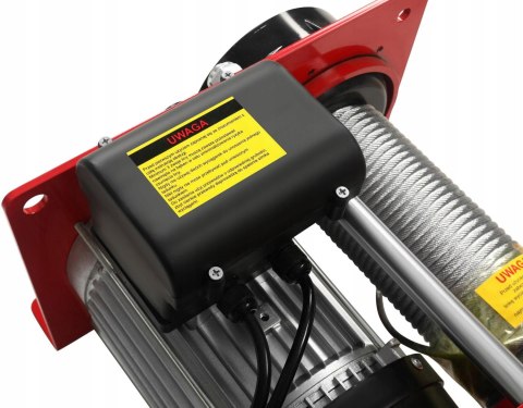 Wciągarka Linowa Elektryczna 230V 1,9 kW 999 Kg 30 m Budowlana Kraft&Dele