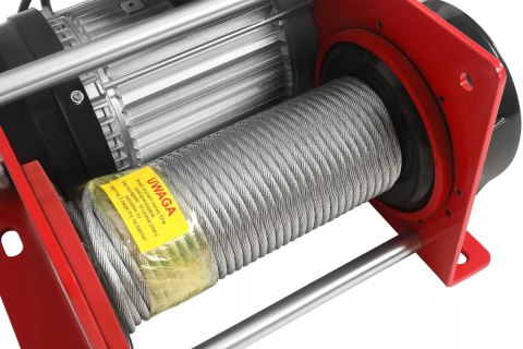 Wciągarka Linowa Elektryczna 230V 1,9 kW 999 Kg 30 m Budowlana Kraft&Dele