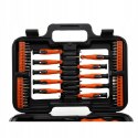 ZESTAW ŚRUBOKRĘTÓW I BITÓW 58 ELEMENTÓW WALIZKA KD10903
