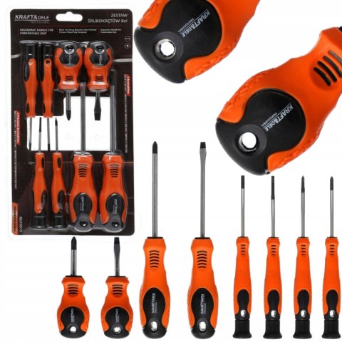 ZESTAW ŚRUBOKRĘTÓW I BITÓW 58 ELEMENTÓW WALIZKA KD10903