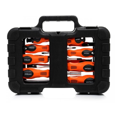 ZESTAW ŚRUBOKRĘTÓW I BITÓW 58 ELEMENTÓW WALIZKA KD10903