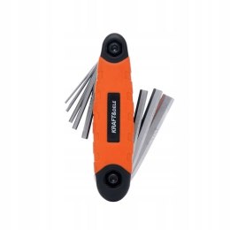 Zestaw Imbusów Składanych 8 sztuk elementów HEX Kraft&Dele KD11934