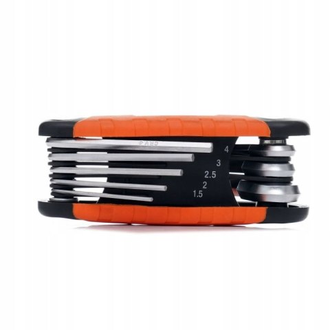 Zestaw Imbusów Składanych 8 sztuk elementów HEX Kraft&Dele KD11934