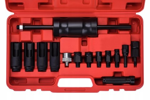 Zestaw Ściągaczy Wtryskiwaczy 14 Elementów 30-100 mm M14 DIESL BOSCH DELPHI