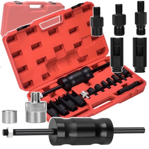 Zestaw Ściągaczy Wtryskiwaczy 14 Elementów 30-100 mm M14 DIESL BOSCH DELPHI